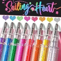 8/24/60-Color Glitter Gel Pen Set — "Flowing Crystal"&"Sparkling Starlight"Series Designed for Journaling and Drawing, Christmas 1
