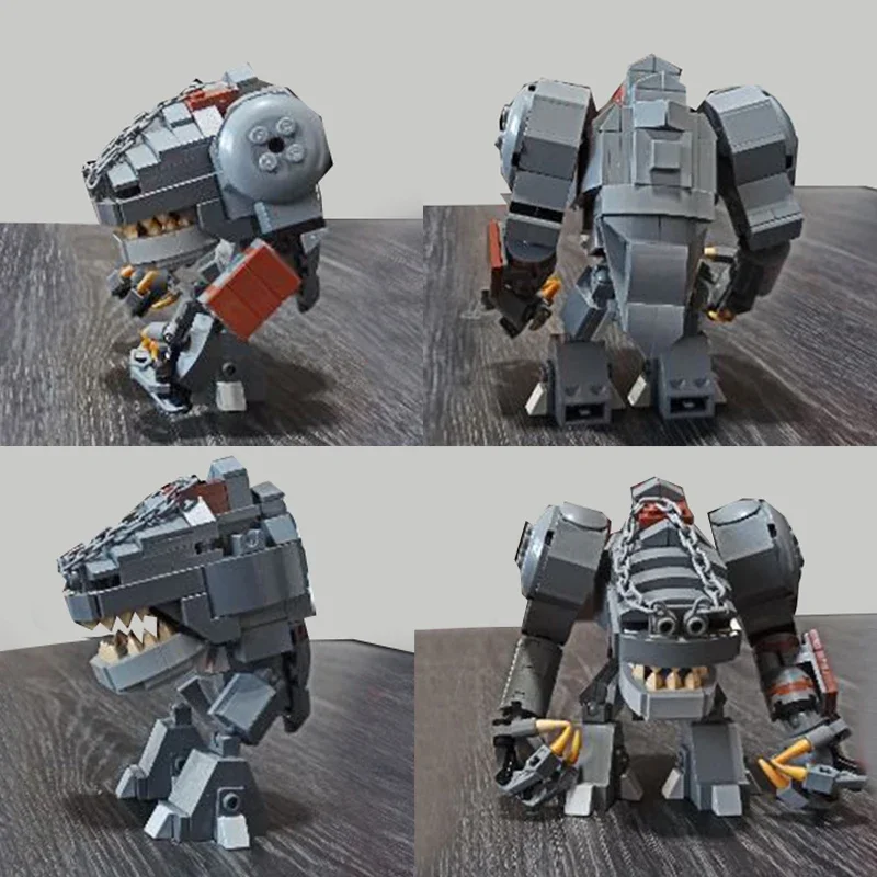 Rancors 모델 괴물 Balrog 기술 벽돌 DIY 조립 스트리트 뷰 장난감 어린이 Moc 빌딩 블록 마법의 반지 영화