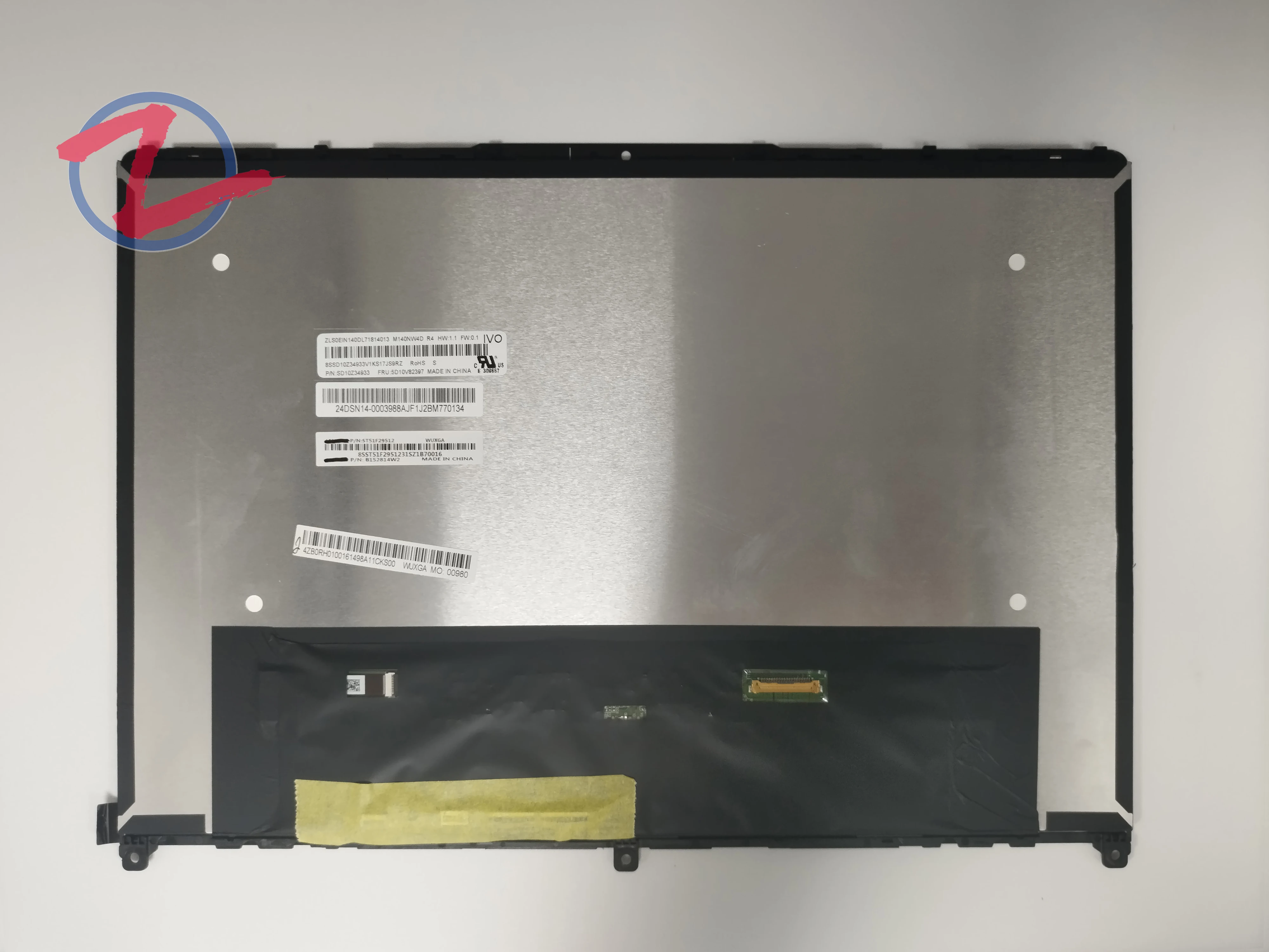 14.0 inch LCD Touch Screen Digitizer Assembly for Lenovo Laptop IdeaPad ...