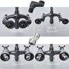 Golden Bathtub Faucets Wall Bathroom Bath Shower Faucet Brass Mixer Tap Swivel Spout Bath Tub Shower Mixers Telephone Style 5