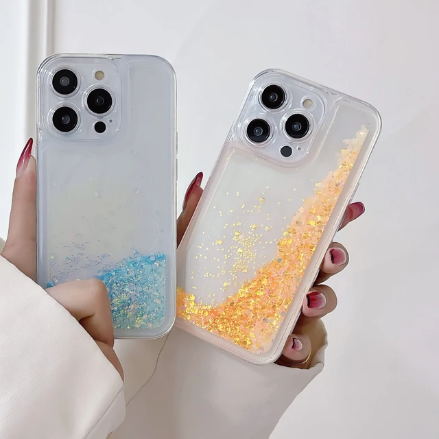 Zebra Liquid Glitter I Phone 13 Pro Max Case