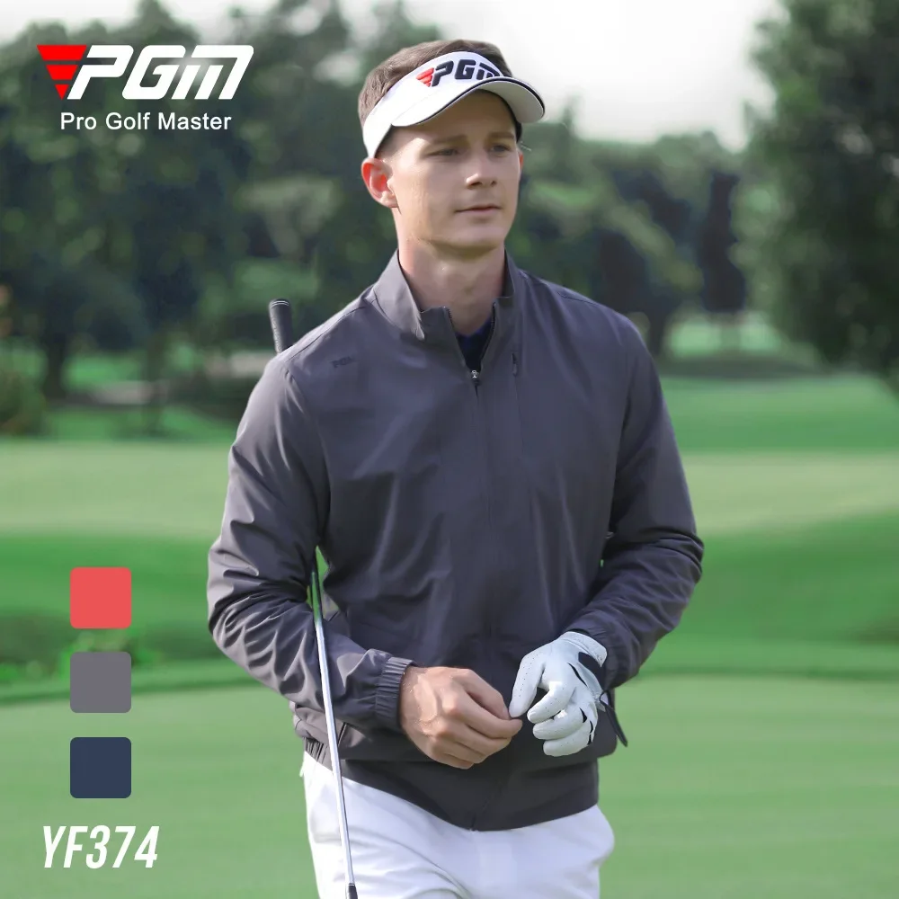 PGM Golf Clothing Men's Autumn And Winter Jacket Windproof And Warm Golf Clothes