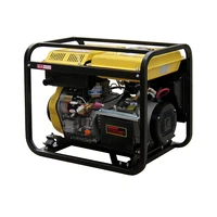 1.8KW 220V Single-Phase Open Frame Portable Diesel Generator DG6500EW Air-Cooled 1
