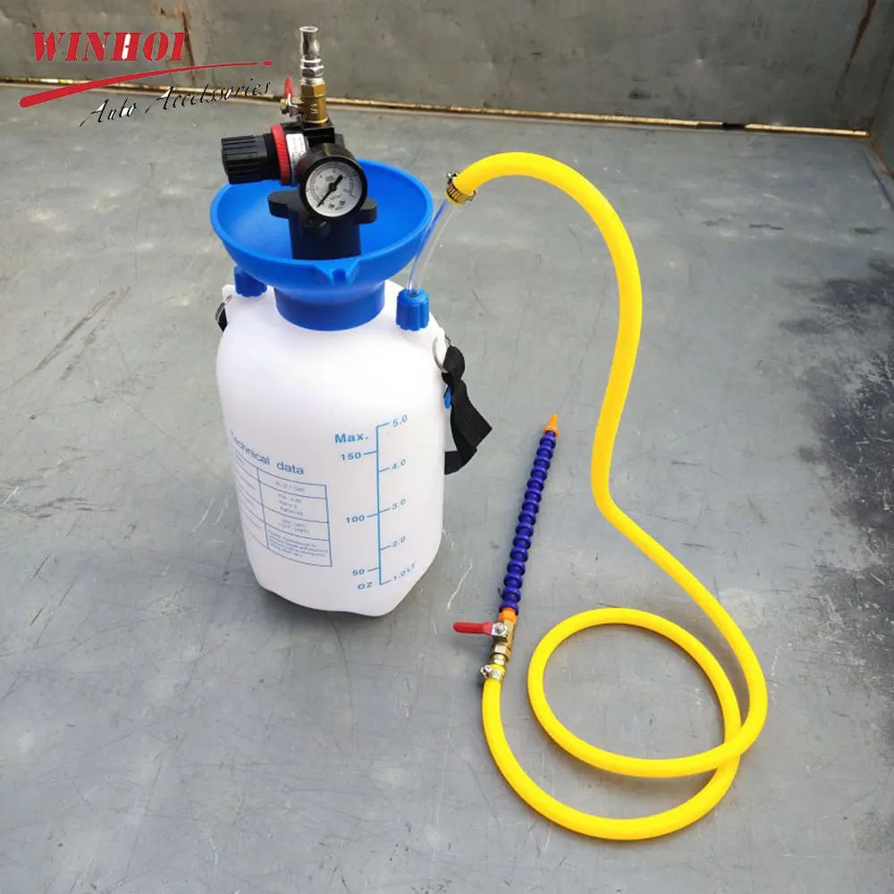 8L/5L Car Truck Gear Fluid Replacement High Capacity Automotive Aerodynamic Transmission Oil Syringe Gearbox Oil Exchanger