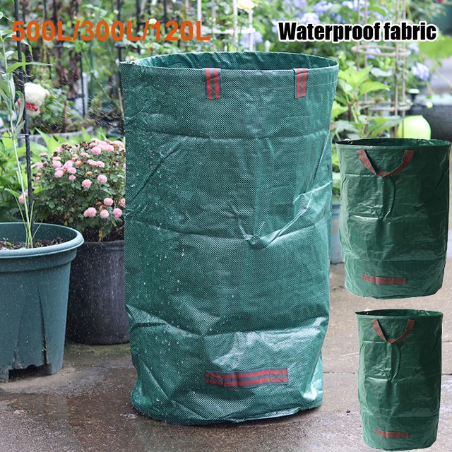 Leaf Bags Large Capacity Reusable Waterproof Heavy Duty Multifunctional  Garden Waste Storage Bag Foldable Organizer Supplies - AliExpress