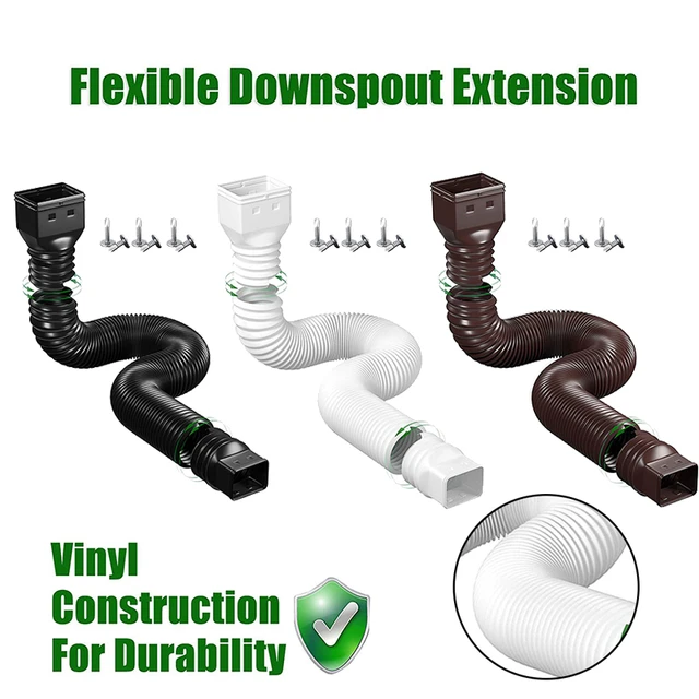 Invisaflow Flex Grate White Downspout Filter 4490 Gut vrogue.co