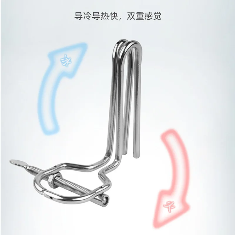 Sexy Sex Product MetalsmAnal Dilatation Device Vaginal Dilator Male Appliances Female Supplies Vaginal Peeping Training and Deli