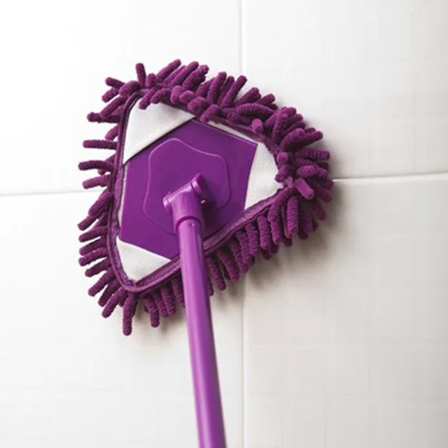2Db Mop Zsenile Háromszög Ruhával Cserélhető Fejcsere Mikroszálas Párnák Konyhai Tisztító Szerszámok Rongyok A Padló Tisztításához - Image 3