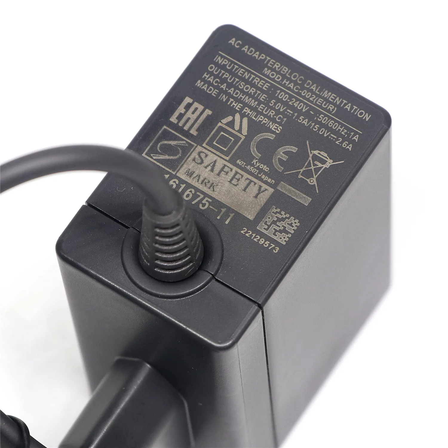 Carregador Adaptador de Energia para Nintendo Switch Adaptador de Energia Plug ue 100240v Carregamento Original - Image 4