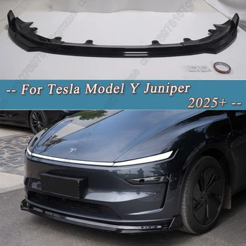Front Bumper Spoiler for Tesla Model Y Juniper 2025+ | Original Screw Mount, No Drilling Required, Protective Cover