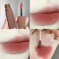 Small Emotional Lip Mud Matte Durable Waterproof Longlasting Hidden Lip Pattern Coloring Lip Small Convenient to Carry Lip Gloss 1