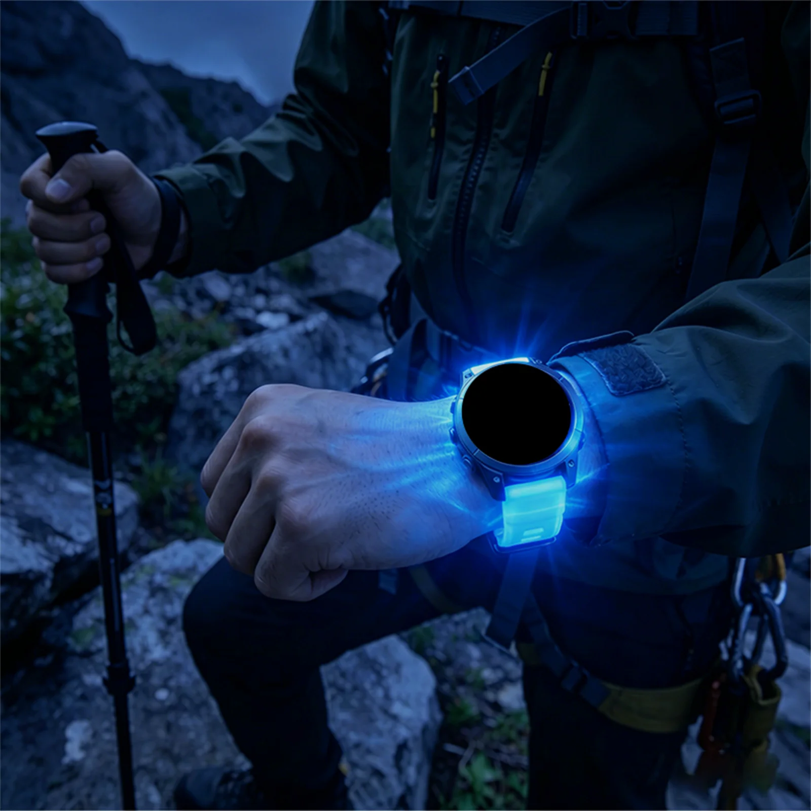 Luminous Unisex Sports Watch Strap - 3PCS 22/26mm