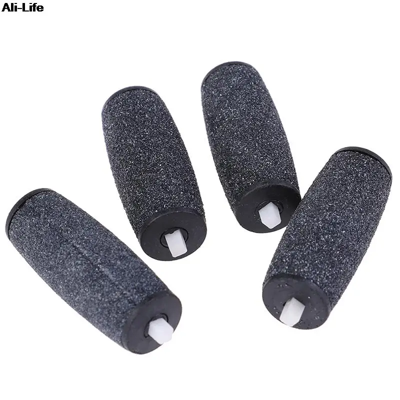 New 4Pcs hot Dull Polish Foot care tool Heads Hard Skin Remover Refills Replacement Rollers For Scholls File Feet care Tool