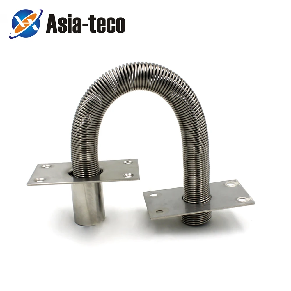 

18MM Metal Stainless Steel Wire Pipe Spring Cable Sleeve Anti-pinch Cable Protector Door Loop For Access control system 102