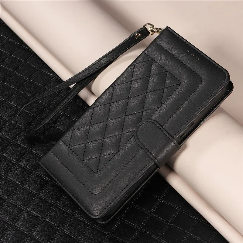 Elegant 3D Flip Leather Wallet Phone Case