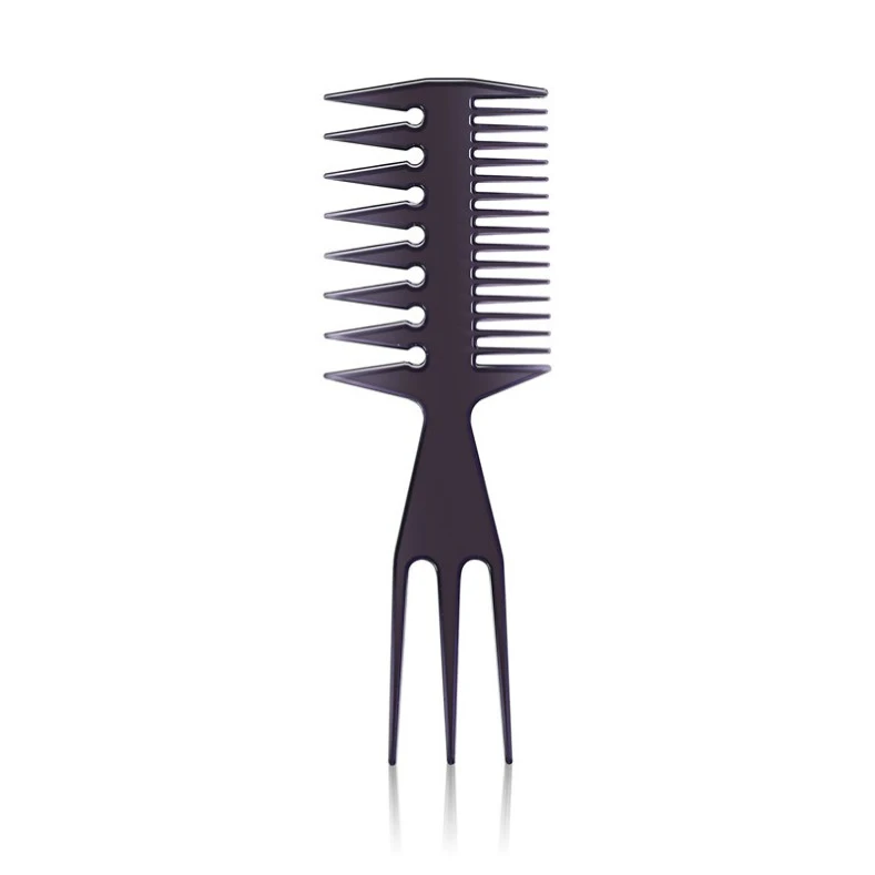 Styling Hair Brush Oil Comb Retro Oil Head Wide Tooth Comb Men Beard
