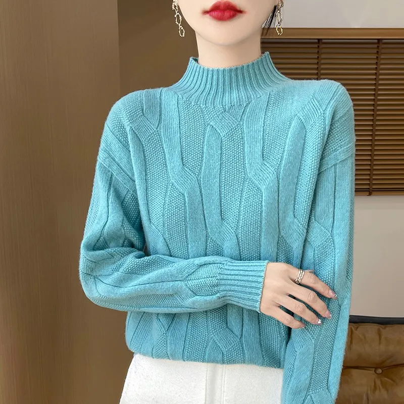 100% Australian Merino Wool Pullover Sweater