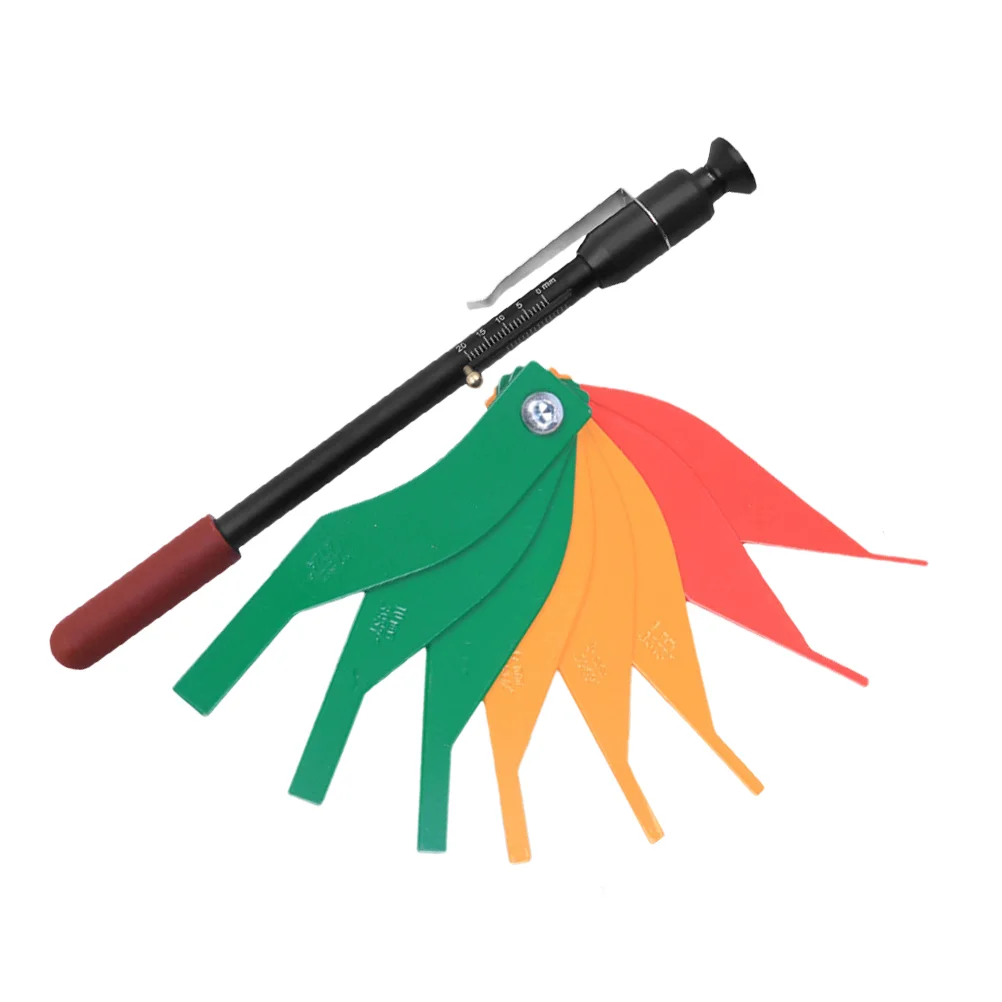 

1 Set Brake Pad Measuring Tool Brake Pad Spreader Measurement Tool Lining Measure Tool