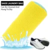 1/2PCS Wash Bag Padded Net Laundry Shoes Protector Household Machine Washing Shoes Bags Friendly Laundry Bag Drying Bags 6