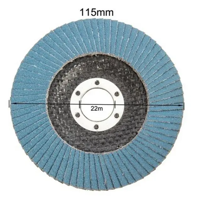Pcs 406080120 Grit Őrlő Kerekek Fedél Tárcsák 115 Mm 45 Szög Daráló Csiszoló Fém Műanyag Fa Szerszám - Image 6