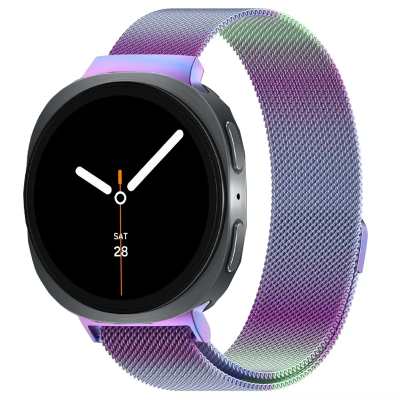 Stainless Steel Magnetic Milanese Loop Band Wristband Strap