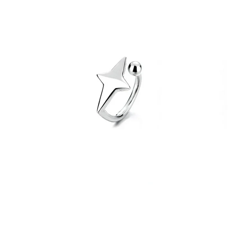 Ear Clip Earrings Clip Earrings Ear Clip Ear Accessories Simple Small Star For Women Girls