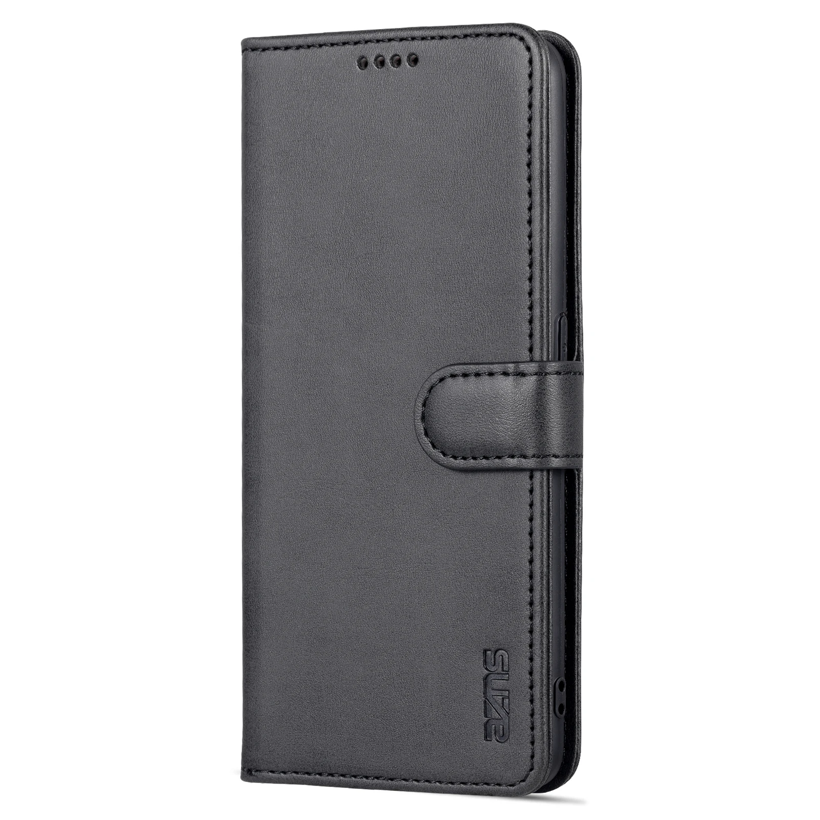 Premium PU Leather Flip Card Holder Wallet Case - Elegant Holster Phone Cover