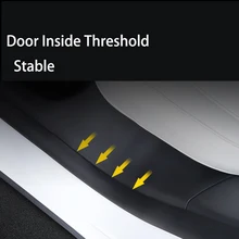 Protector Interior para coche Tesla, accesorio Original para el modelo Y la puerta trasera, protectores para el modelo Y