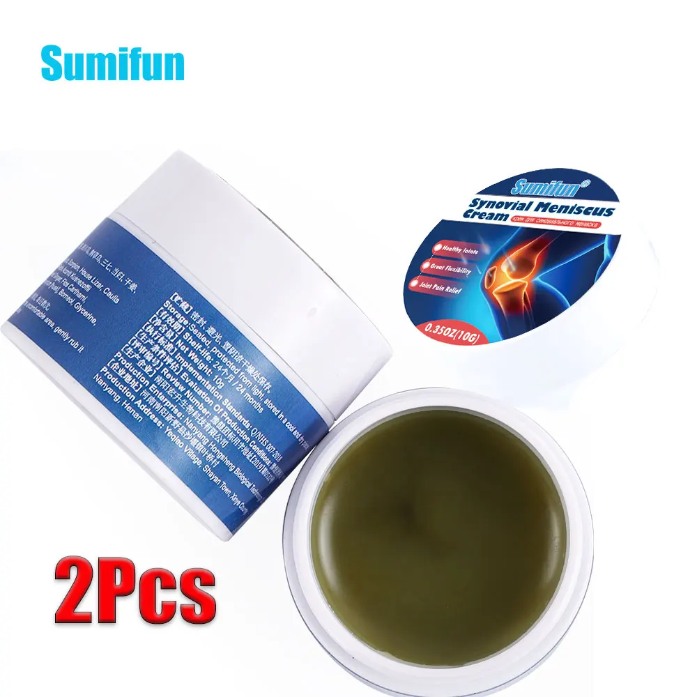 

2Pcs Powerful Efficient Relief Knee Muscle Pain Joint Neuralgia Acid Stasis Gout Rheumatism Arthritis Cream Anti Pain Ointment