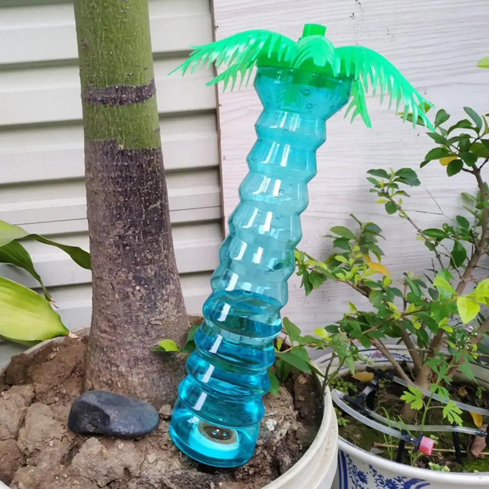 

Great Portable Effort Saving Compact Cute Coconut Tree Plant Waterer Irrigation Tools Watering Can Long Service Life