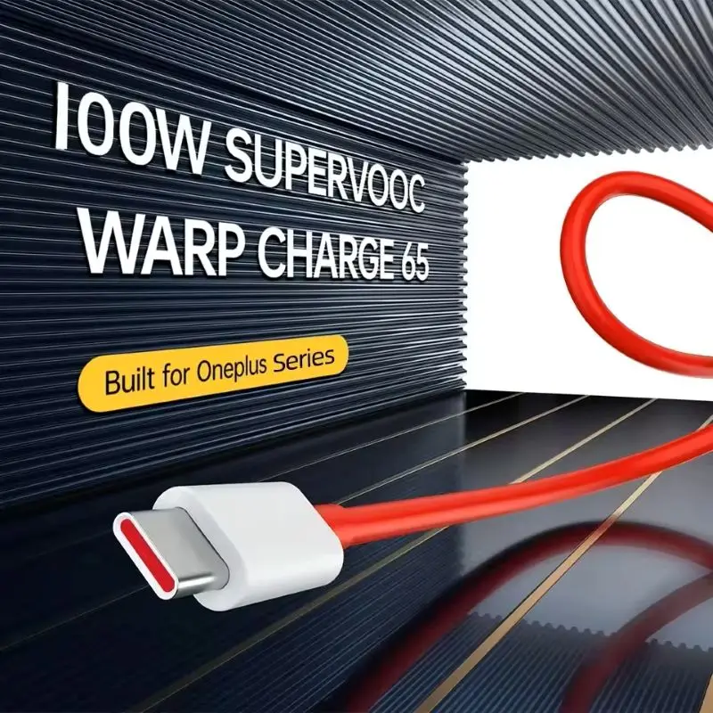 100W/80W SuperVOOC Type C Fast Charging Cable
