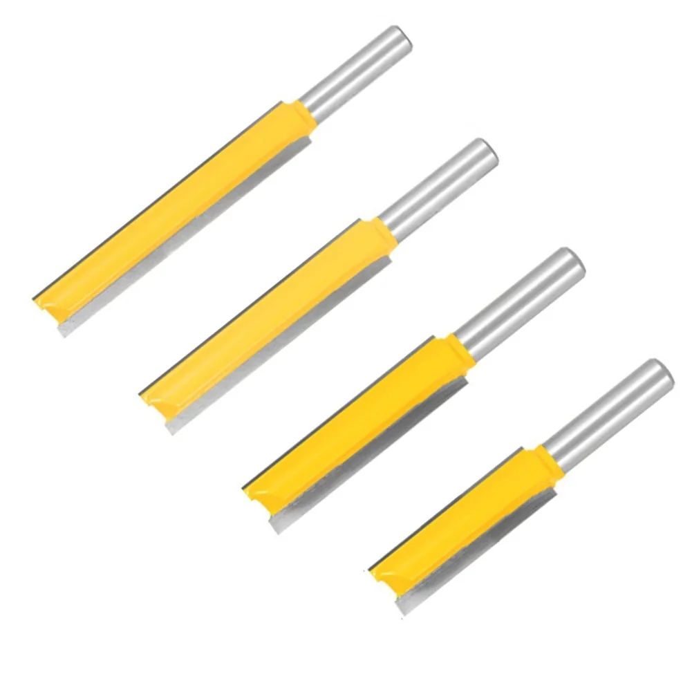 

Power Tools Router Bit 8mm Shank Carbide Extra Long Flush Trim Industrial Applications Milling Cutter Brand New