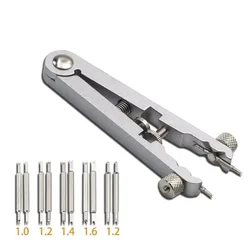 Ultimate Watch Strap Removal Tool Kit - Precision Spring Bar Plier & Tweezer Set (Silver)