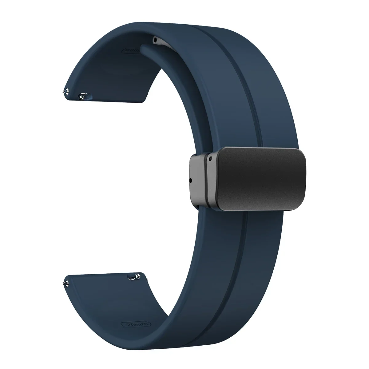 Versatile Silicone Magnetic Smartwatch Bracelet - Available in Multiple Sizes