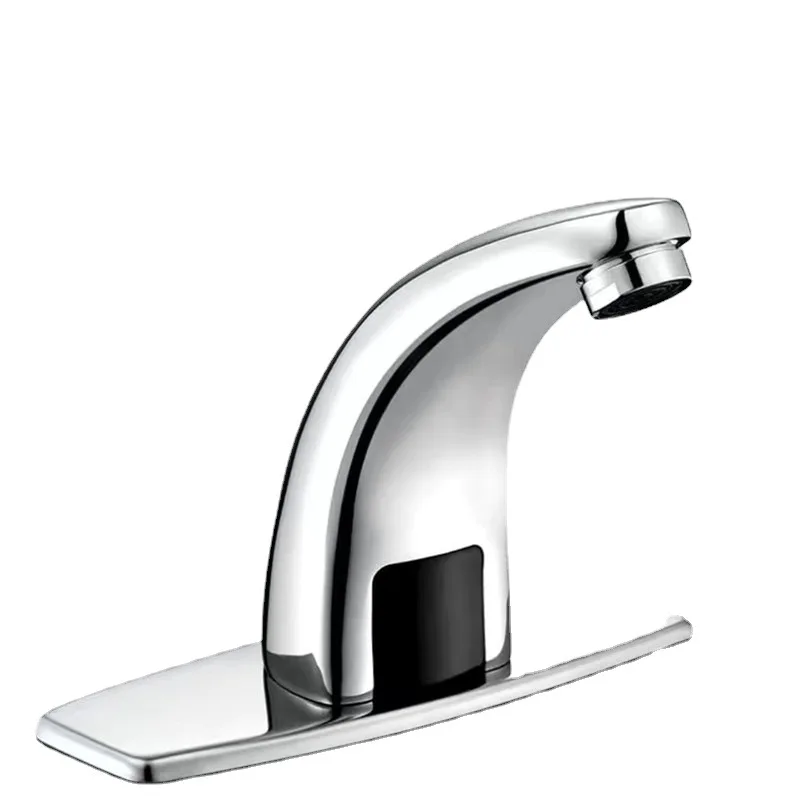 

Bathroom Automatic Touch-Free Sensor Faucets Water Saving Inductive Electric Water Tap Coldwater Touchless Battery Power