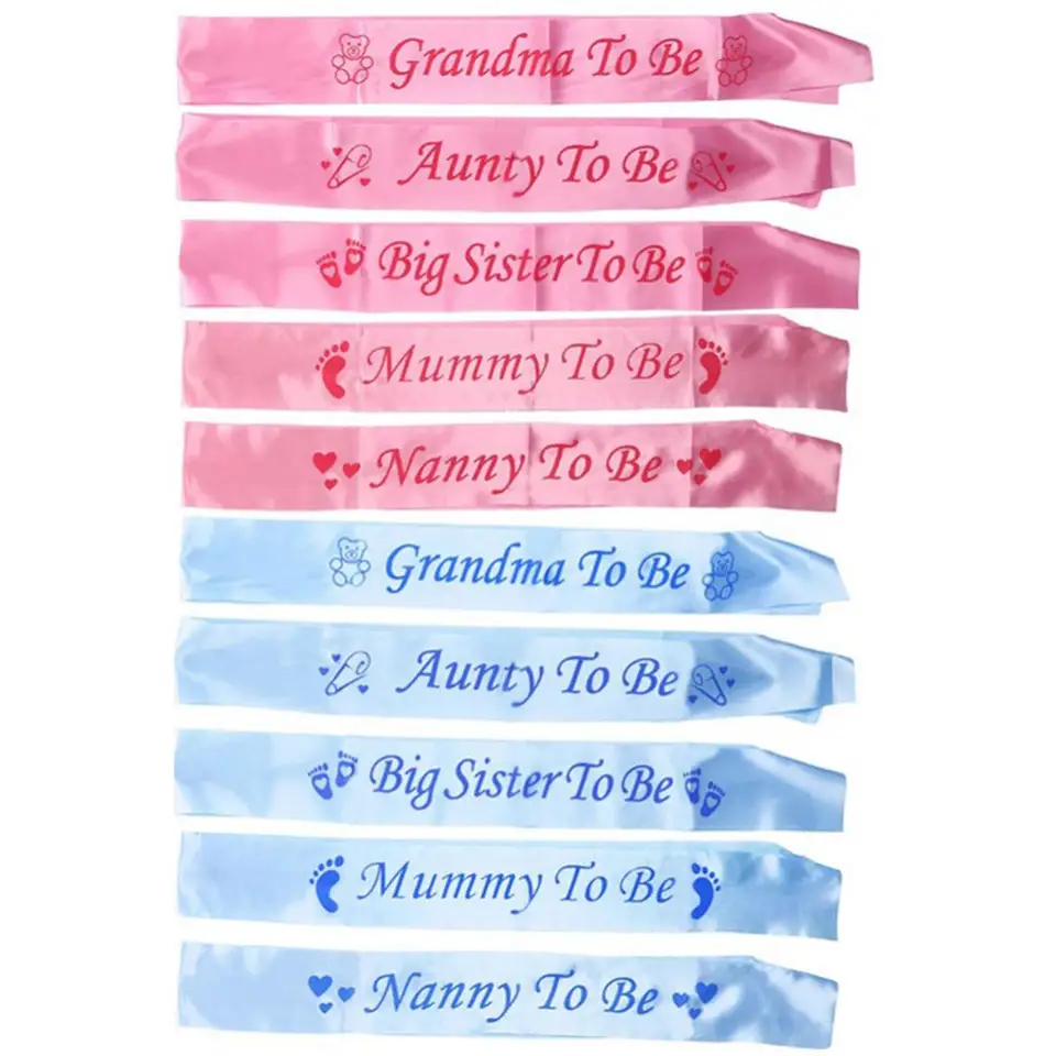 Topfunyy Grote zus sjerp witte vlek babyshower sjerp voor babyshower grote zus om feestdecoraties te zijn (roze