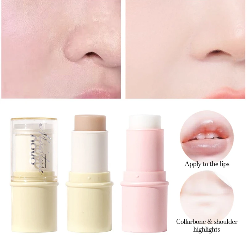 Makeup Primer Facial Primer Covering Pore Primer Stick Pore Eraser Waterproof Smooth Isolation Base Primer Moisturizing Oil-control Face Lines Makeup