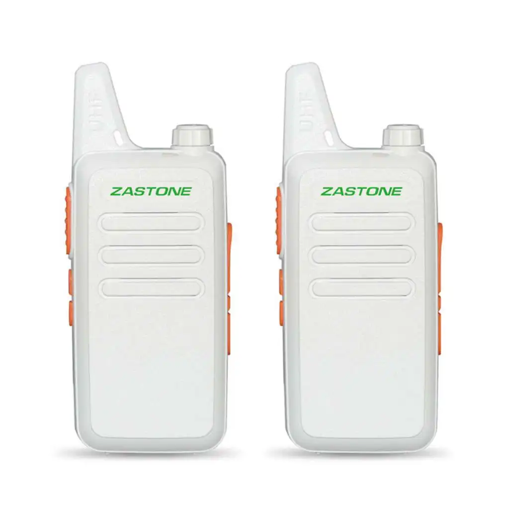 ZASTONE X6 Mini Walkie Talkie UHF 400-470Mhz 16 Channels Two Way Radio Handheld Intercom