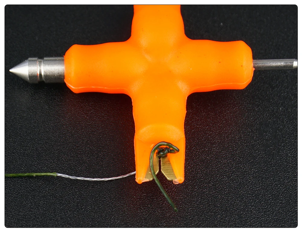 Karpfenangeln 4-in-1 beschichtetes Geflecht Stripper Rig Tool Puller Line Tool Mehrzweck tragbares Knotter-Werkzeug Angelzubehör – Detail 7