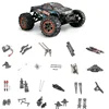 XLH 9125  Series Parts Servo Set Metal Gears Gearbox Shock Absorber Front CVD Universal Drive Shaft Front Lower Suspension Arm 1