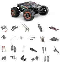 XLH 9125  Series Parts Servo Set Metal Gears Gearbox Shock Absorber Front CVD Universal Drive Shaft Front Lower Suspension Arm 1