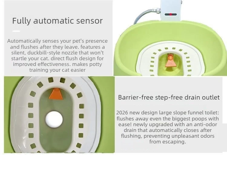 Caixa de areia automática para gatos com sensor_voghion.com