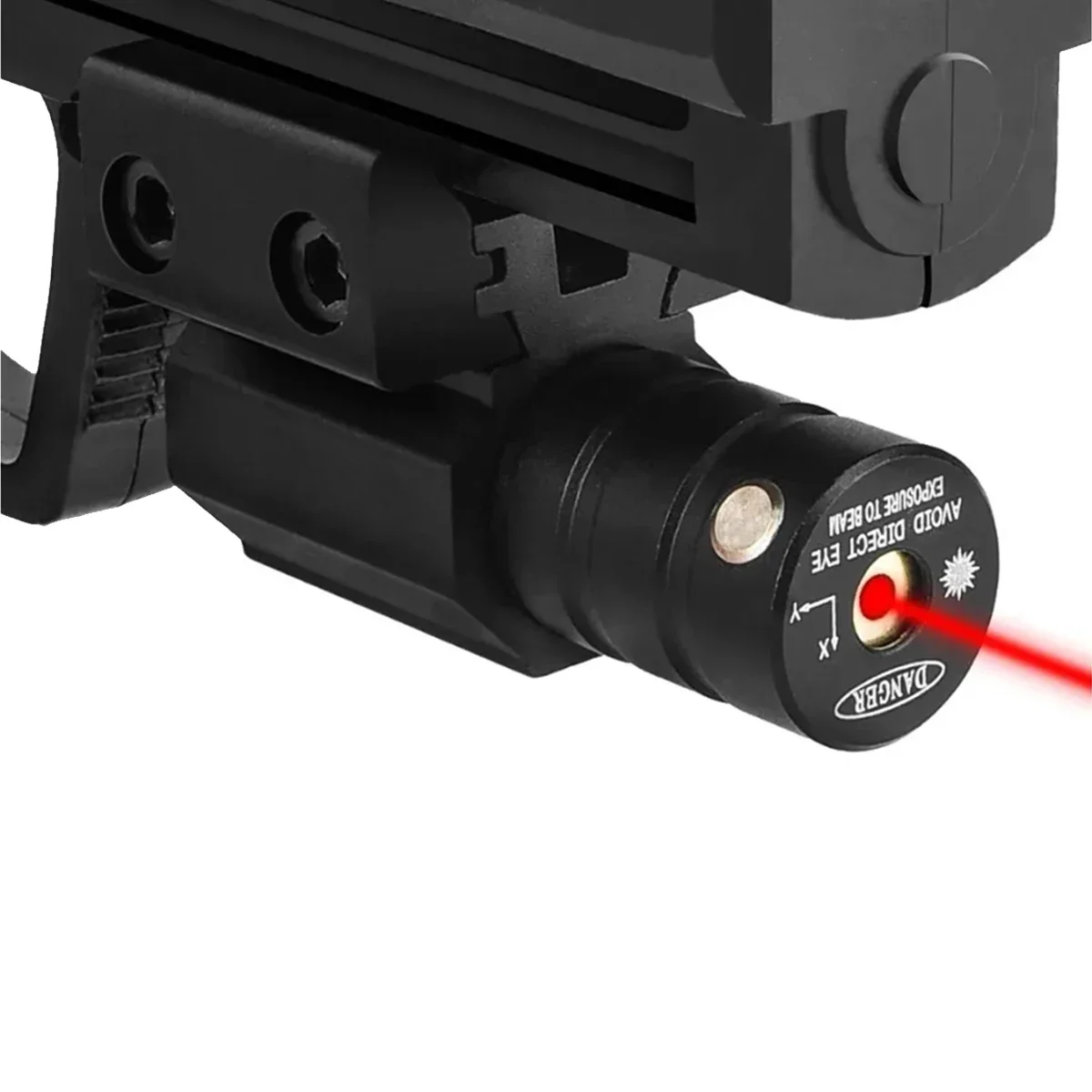 Mini Adjustable 11mm 20mm Red Dot Laser Sight for Rifle Pistol Shooting Hunting Gun Hunting Sight Toy with Battery