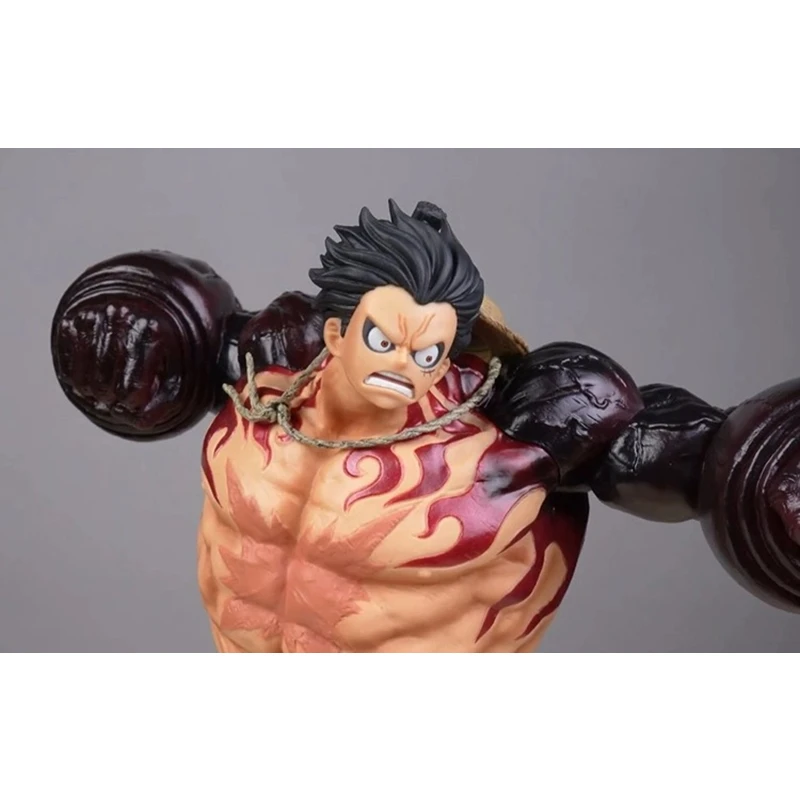 Фото Оригинальная оригинальная Слитная система Banpresto BWFC 10-я годовщина 22 см SMSP Gear четвертая Обезьяна D. Luffy 01 02 фигурка модели игрушки подарки №2