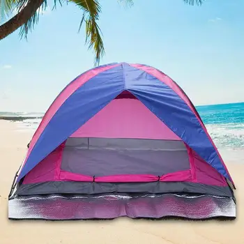 Tent Mat Foam Aluminum Foil Blanket Insulating Thermal Camping Mat Waterproof Sleeping Tent Pad for Outdoor Beach Tent Tour