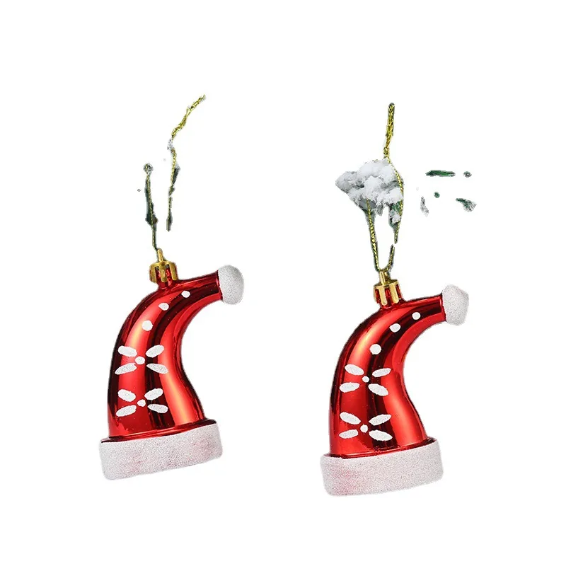 Christmas Decorations 2pcs/set Christmas Tree Hanging Ornament Red White Candy Cane Pendant Navidad Home Xmas Gifts New Year Christmas Decor