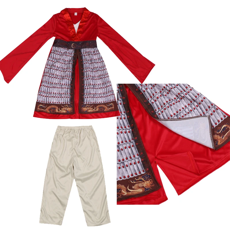 

Children's Day Printing Mulan Dress Girl, Princess, Fantasy, Children in Summer, Mulan Dress, Birthday Party, Girl, Chinese Cost