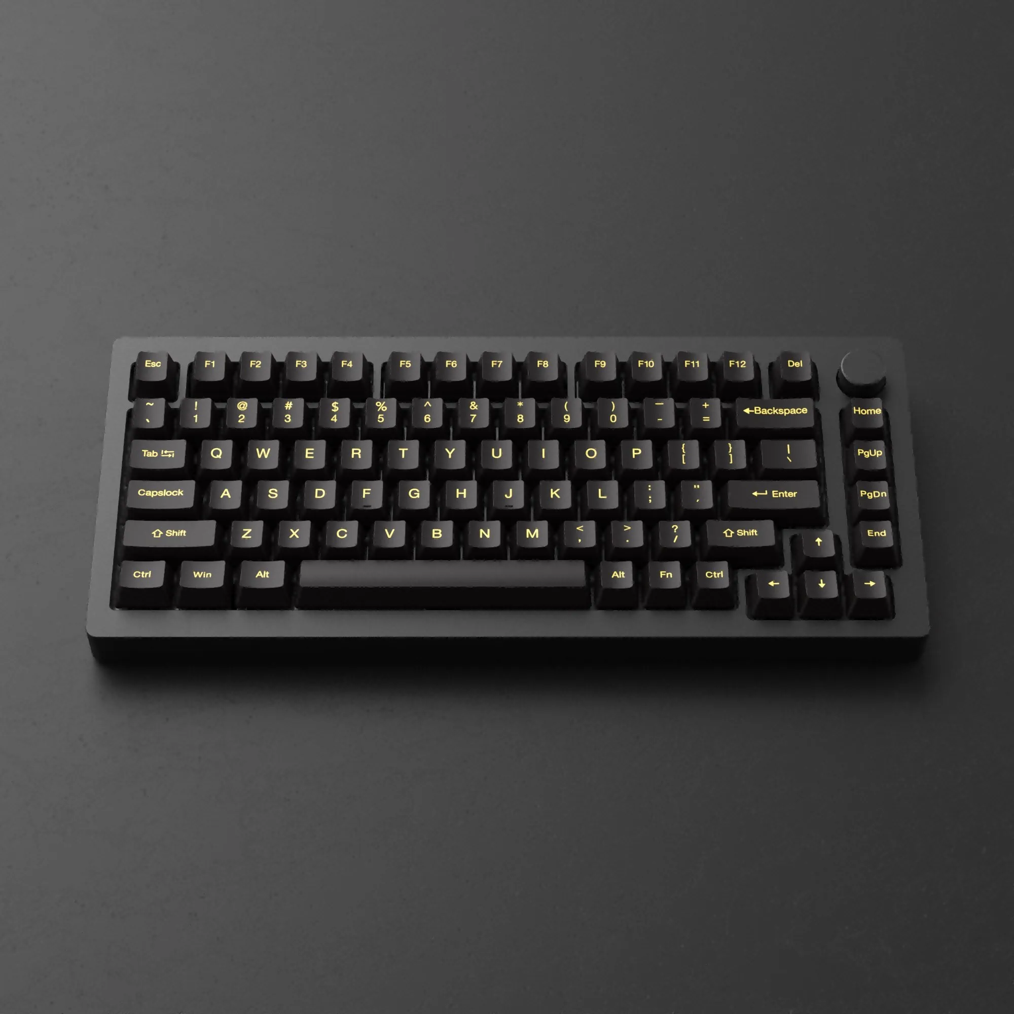 Akko-monsgeek m1w v2メカニカルキーボード、75% rgb、ホット