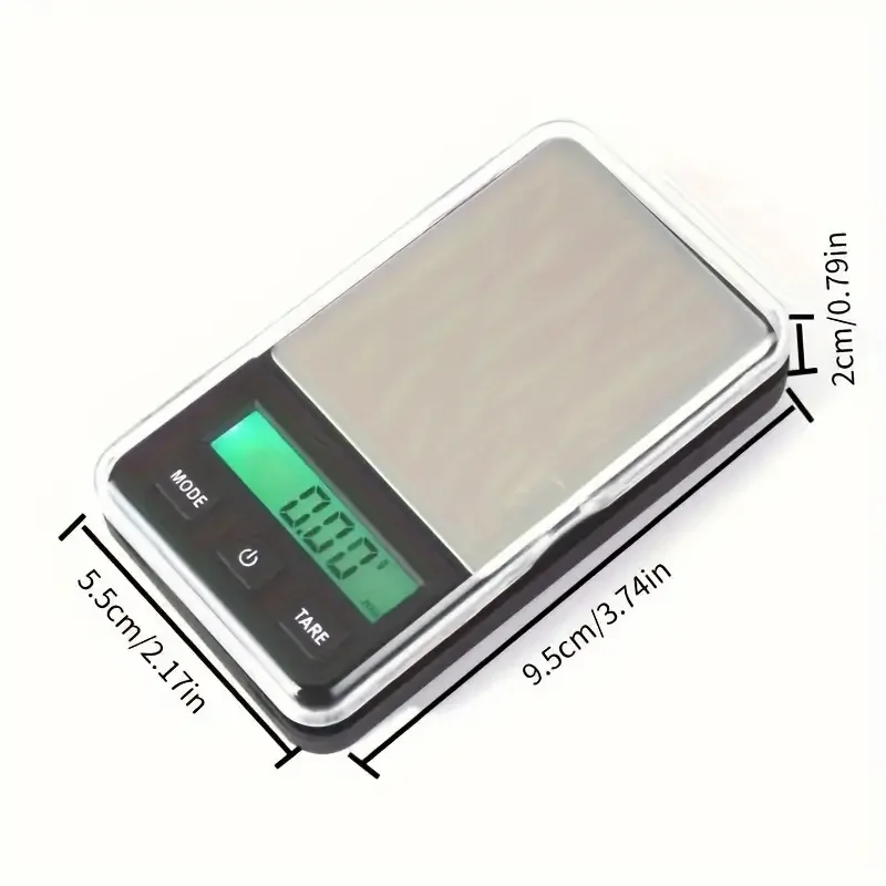Precision 0.01g electronic scale Mini Gram Scale Jewelry Scale Pink Lipstick Portable scale Portable pocket Jewelry