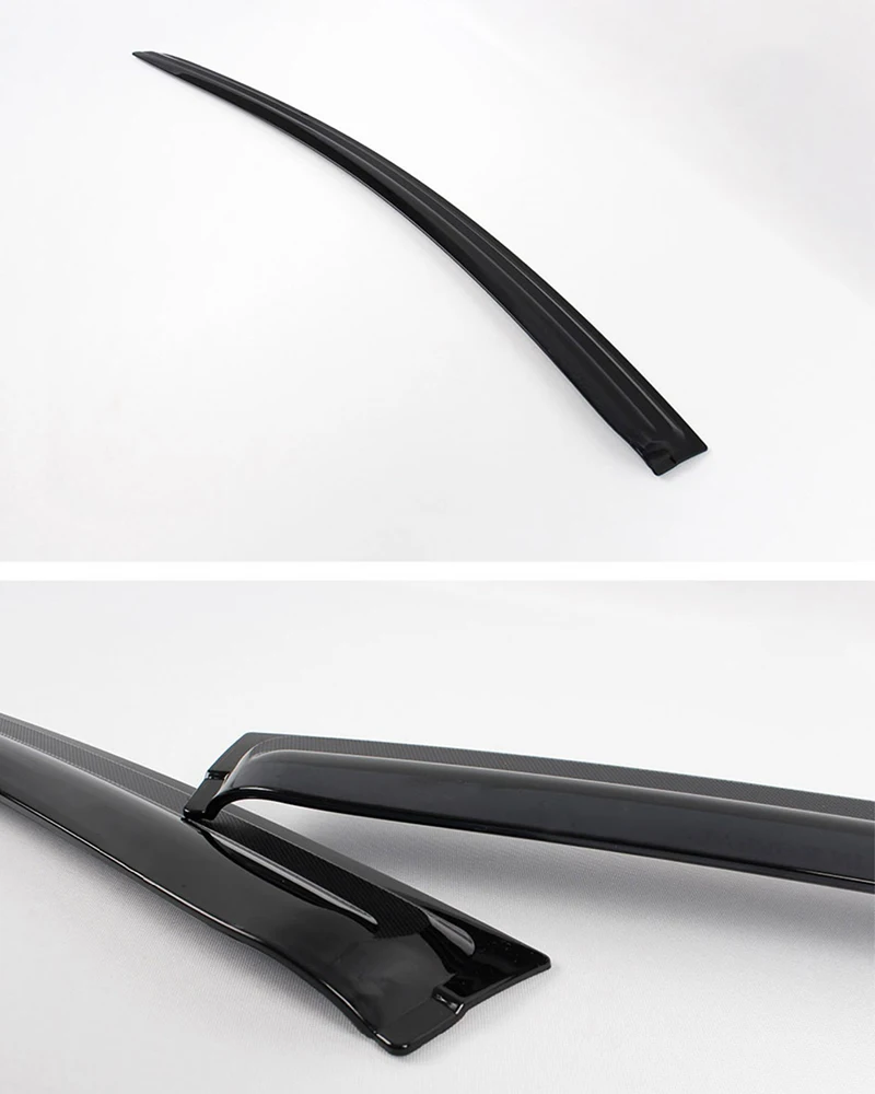For Hyundai Staria Black rain eyebrow frame for the front window windshield of the car